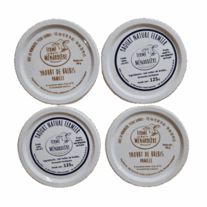 Yaourt brebis Nature/Vanille x4