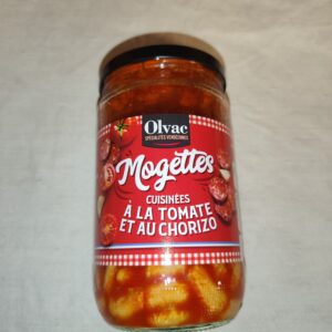 Mogettes cuisinées à la Tomate et au Chorizo 680g