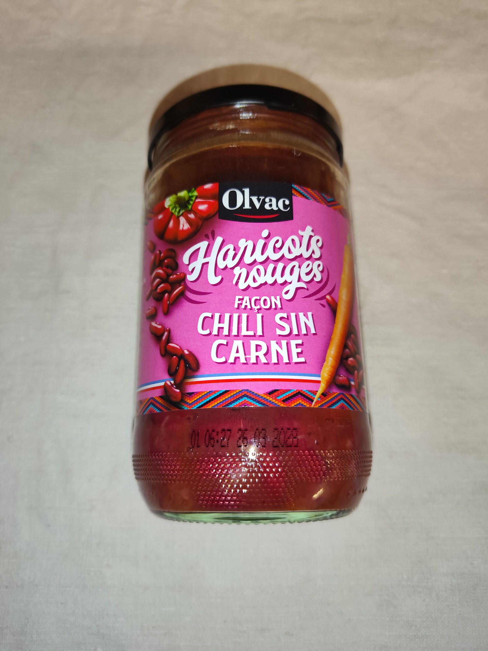 Haricots Rouges façon Chili Sin Carne (Végétarien) 680g