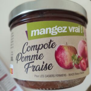 Compote Pomme / Fraise